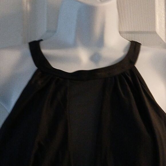 Tempt Me black one piece swimsuit swimwear bathing suit Sz L NWT - Picture 4 of 9